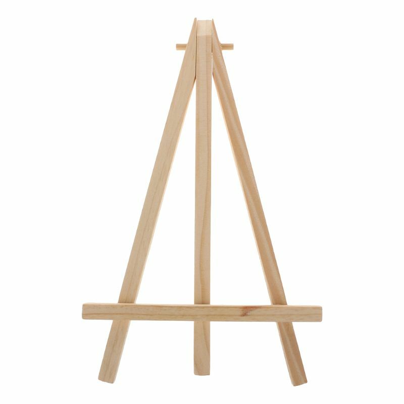 Mini Wooden Easel Meeting Wedding Table Number Name Card Stand for Home Bedroom Living Room Decoration Multifunction X6HB