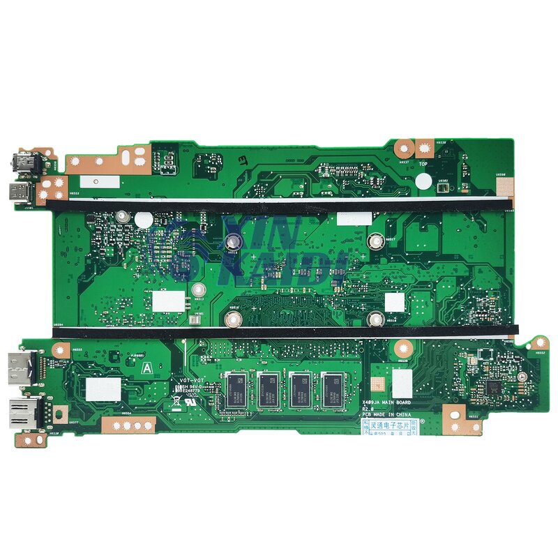 X509JA płyta główna I3-1005G1 I5-1035G1 i7-1065G7 4GB-RAM dla ASUS F409J X509J X409JA X509JP X409JP X509JB płyta główna laptopa