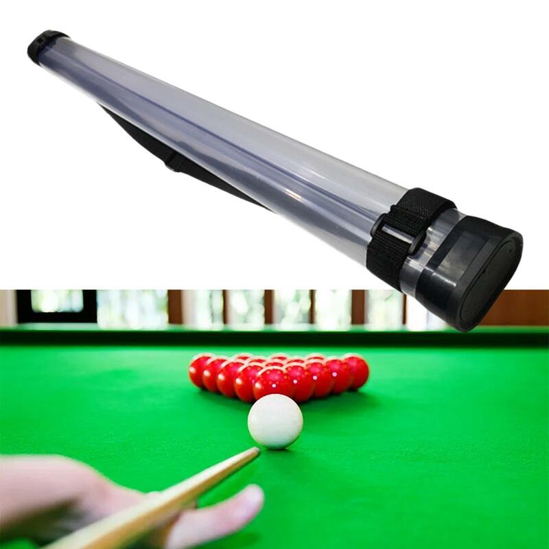 Billiards Pool Cue Case Carrying Box Protector Long Tube Holds Hard Pool 1/2 Cue Case Hard Snooker Cue Case for Billiard Rod