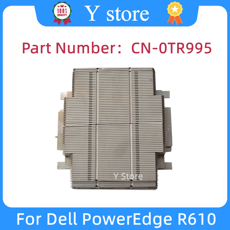 Y Store – processeur CN-0TR995 0TR995 pour Dell PowerEdge R610, dissipateur de chaleur, Original, livraison rapide