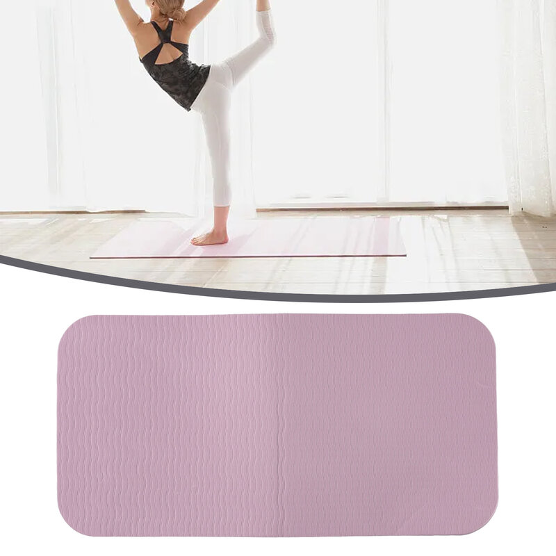 Подушка коврики для йоги красивые упражнения из ТПЭ толстые легкие мини Пилатес случайный цвет мягкие 340*17*6 мм модная йога