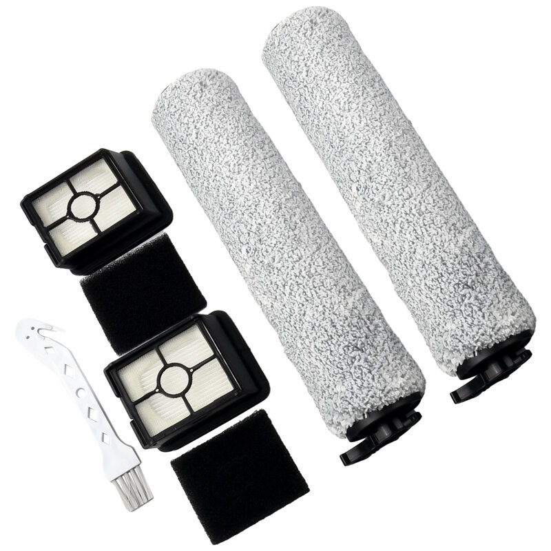 Cepillo de rodillo de 5 filtros de piezas, cepillos de limpieza para aspiradora en seco y húmedo, HF3, 3649A, accesorios inalámbricos