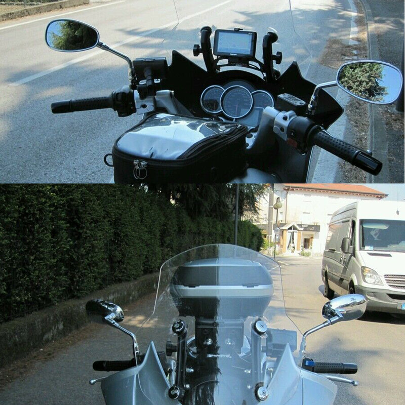 NEUE Motorrad windschutzscheibe Ständer Halter Telefon Handy GPS Navigation Platte Halterung Für Guzzi Norge 1200 GT 1200GT
