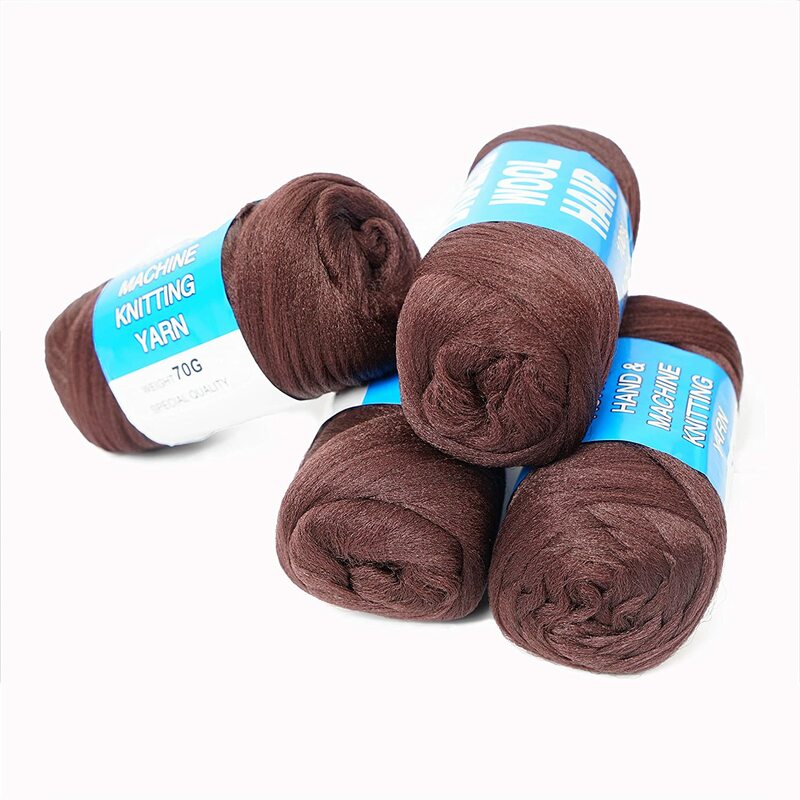 Wigundle Desire for hair yarn 70g per Brazilian wool hair low temprature flame retardant synthetic fiber for braiding