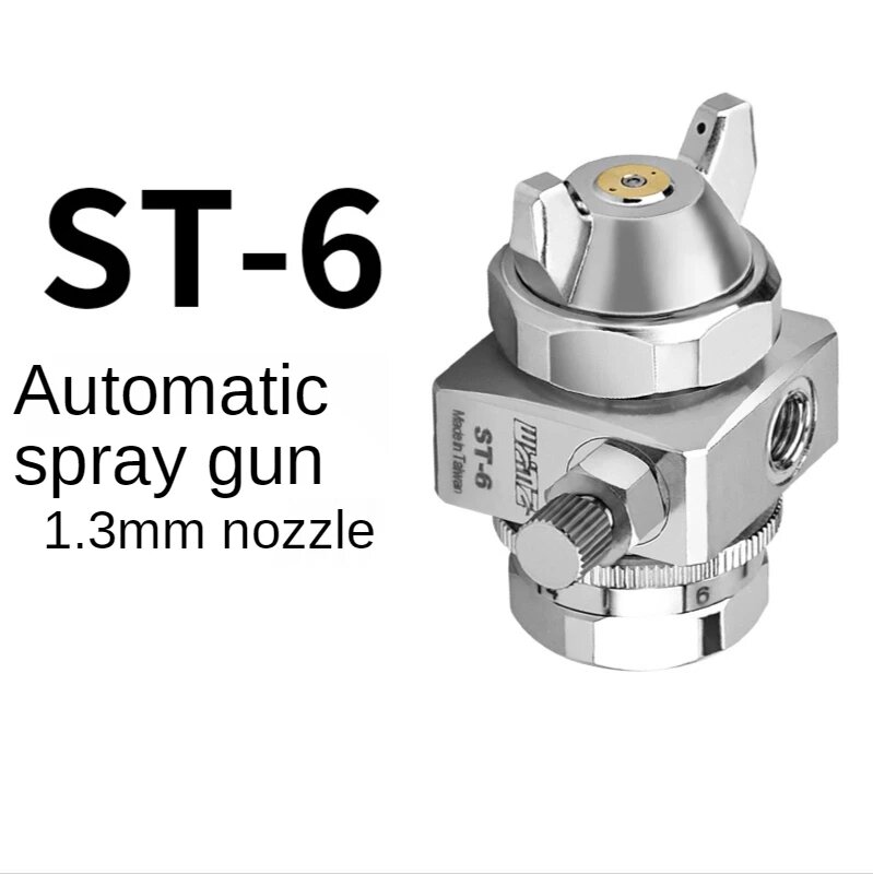 Pistola de pulverização automática para pintura, alta atomização pneumática, Blister Machine Nozzle, W-100 ST-6 Nozzle