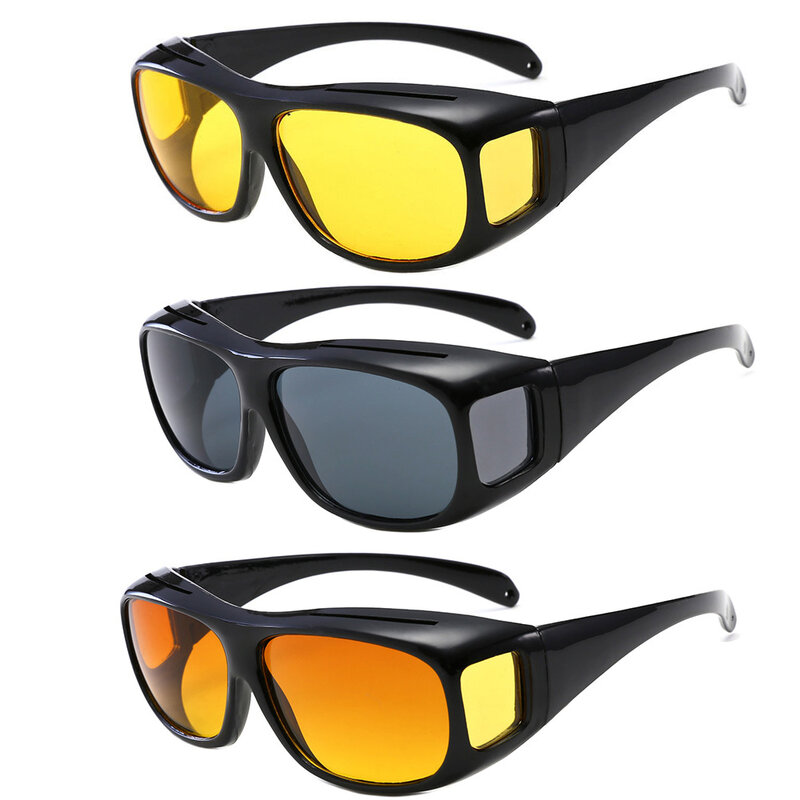 2023 okulary słoneczne noktowizyjne samochodu okulary do jazdy nocą kierowcy gogle okulary przeciwsłoneczne Unisex okulary przeciwsłoneczne UV okulary prezent