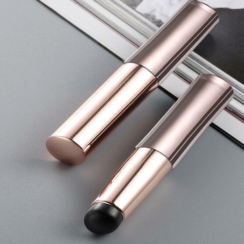 Upgrade Silicone Lip Brush With Cover Angled Concealer Up Head Gloss Balm Concealer Make Lip Brushes Lip Round Brushes Brus L2F8