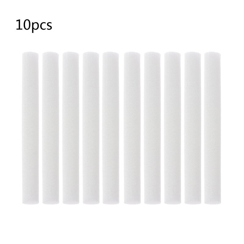 CPDD 10 Pcs Humidifier Sticks Filter Refill Sticks Wicks Cotton Filter Sticks Replacement for USB Powered Humidifiers