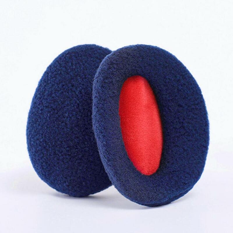 1 Pair Winter Ear Caps Thick Warm Soft Fleece Ear Warmer for Work