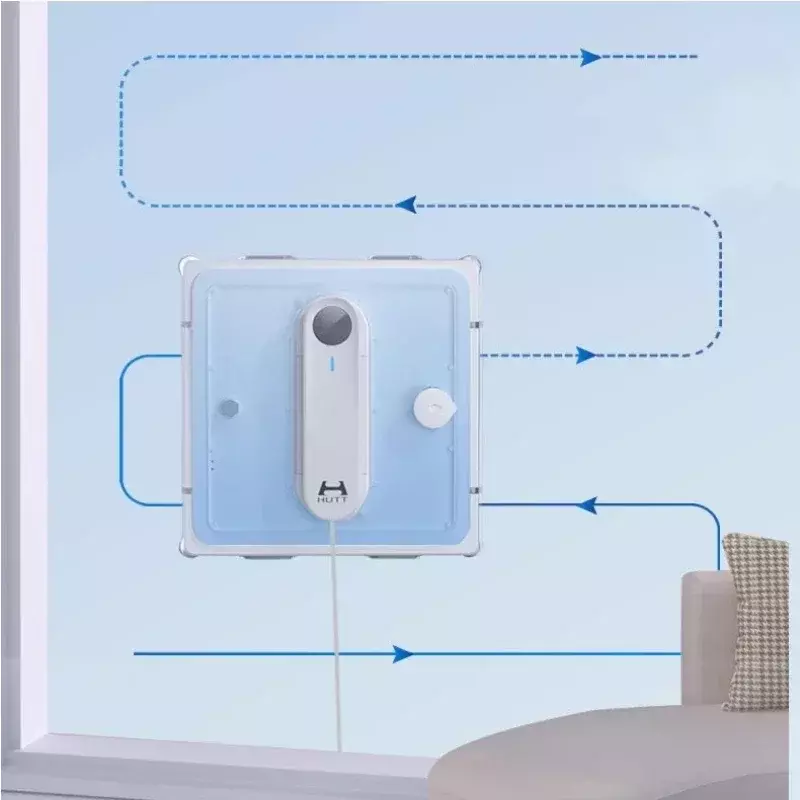 Hutt W9 3800Pa High Suction Window Cleaning Robot Intelligent Fully Automatic High Rise Exterior Window Efficient Glass Cleaning