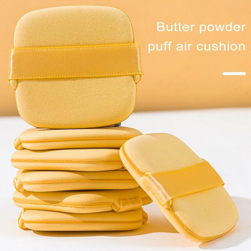 Air Cushion Puff for Loose Powder Application Soft Versatile Butter Puff Cushion Set Fitting Makeup Tool for Foundation Loose