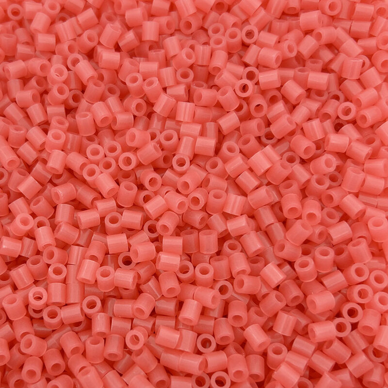 Manik-manik 5mm 1000 buah manik-manik besi PUPUKOU menyala dalam gelap untuk anak-anak manik-manik Hama Diy piksel teka-teki hadiah mainan buatan tangan berkualitas tinggi