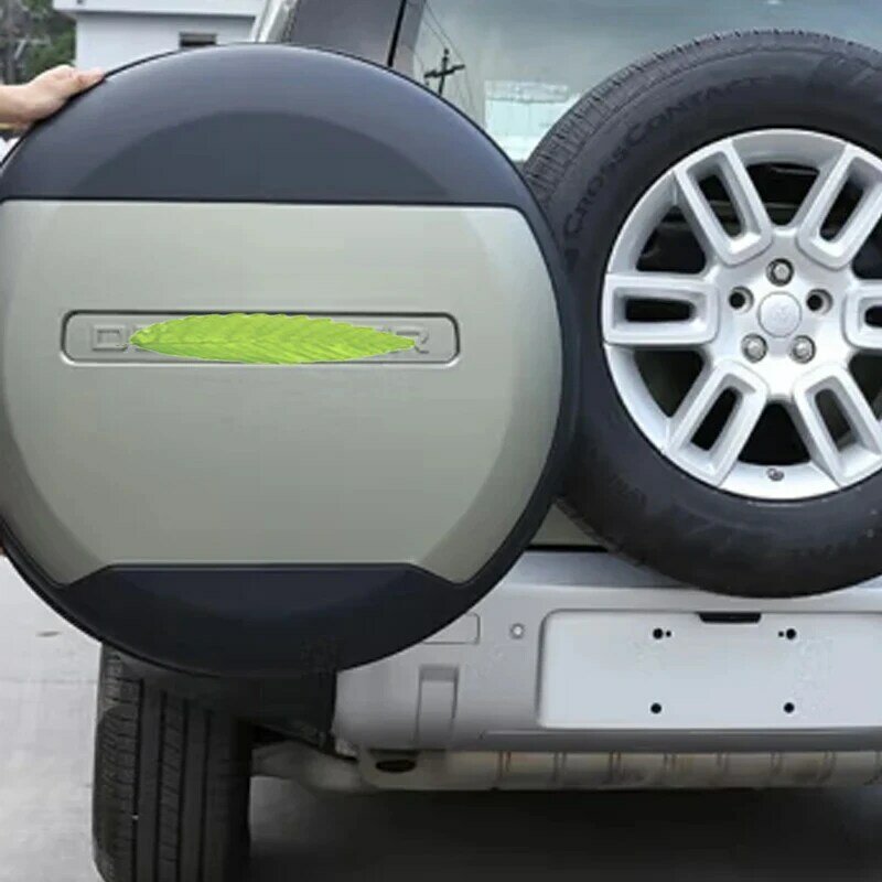 2020 acessórios abs capa de pneu de reposição para land rover defender 110 capa protetora decoração do carro