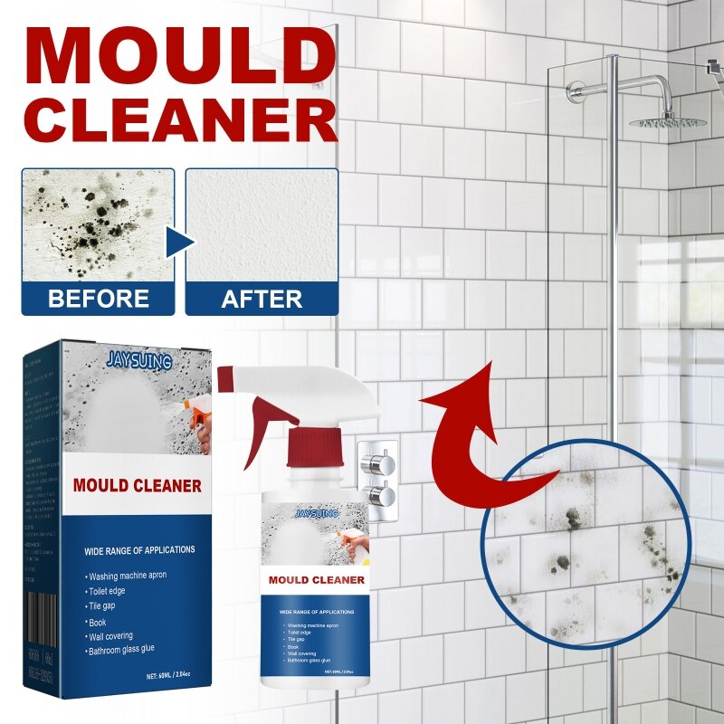 Household Mold Remover Cleaning Agent Furniture Tile Removal Floor Wall Mold Cleaner 60ml