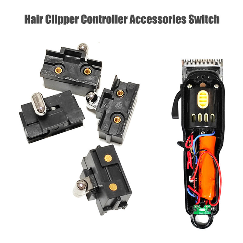 Controlador Universal para cortadora de pelo eléctrica, accesorios para cortadora de pelo, interruptor de Metal, alimentación para KEMEI