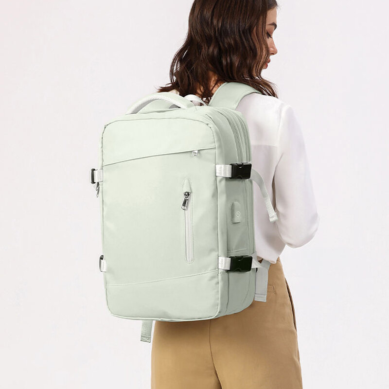 Mochila de Viagem Extendible para Homens e Mulheres Unisex Laptop Bag, Sacos de Bagagem Grandes para Estudantes, Viagem de Negócios, XA299C
