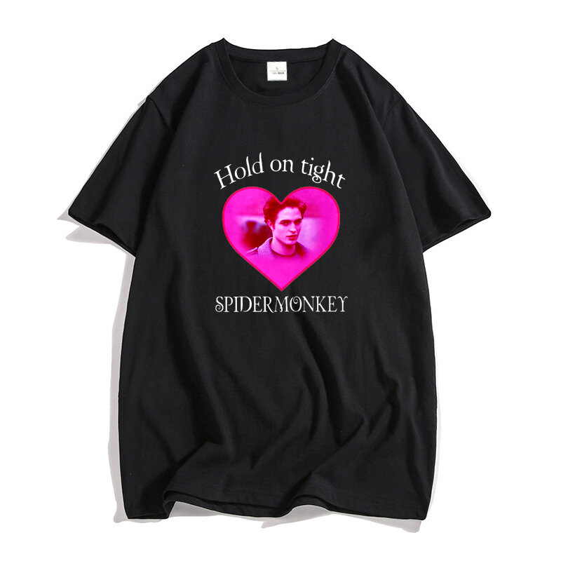 Edward Cullen T-shirt Baumwolle Mann Halten auf Engen Twilight Saga Robert Pattinson Casual T-shirt Sommer Vintage männer Kleidung