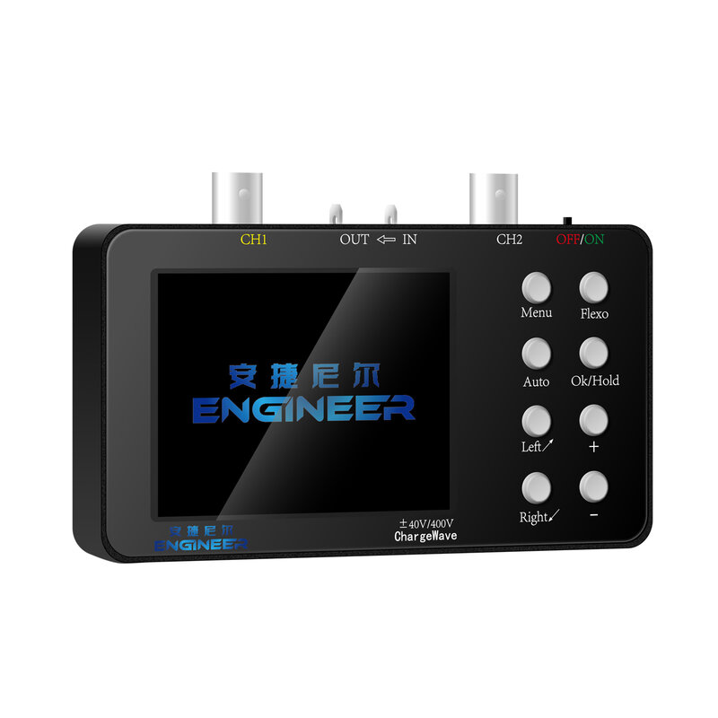 Tweekanaals Draagbare Handheld Digitale Oscilloscoop Voor Elektronische Reparatietools 10M Analoge Bandbreedte 50M Bemonsteringssnelheid