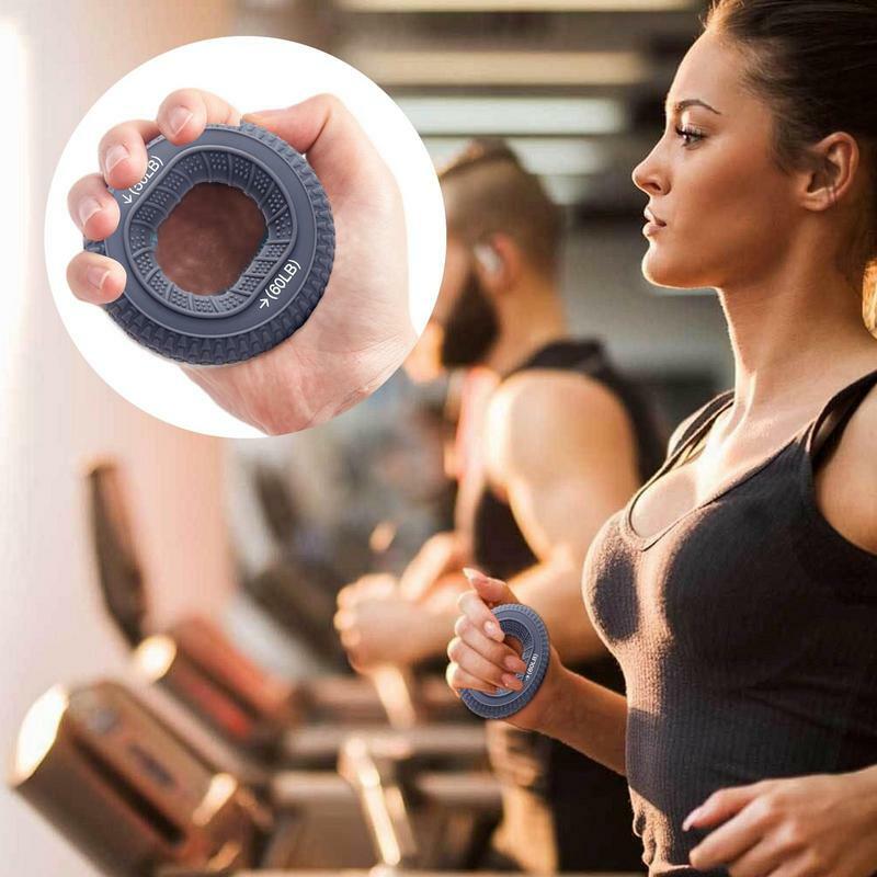 Silicone Hand Grip Finger Trainer, Expansor do Carpo, Exercício de treino muscular, Ginásio Fitness, Fortalecedor de mão