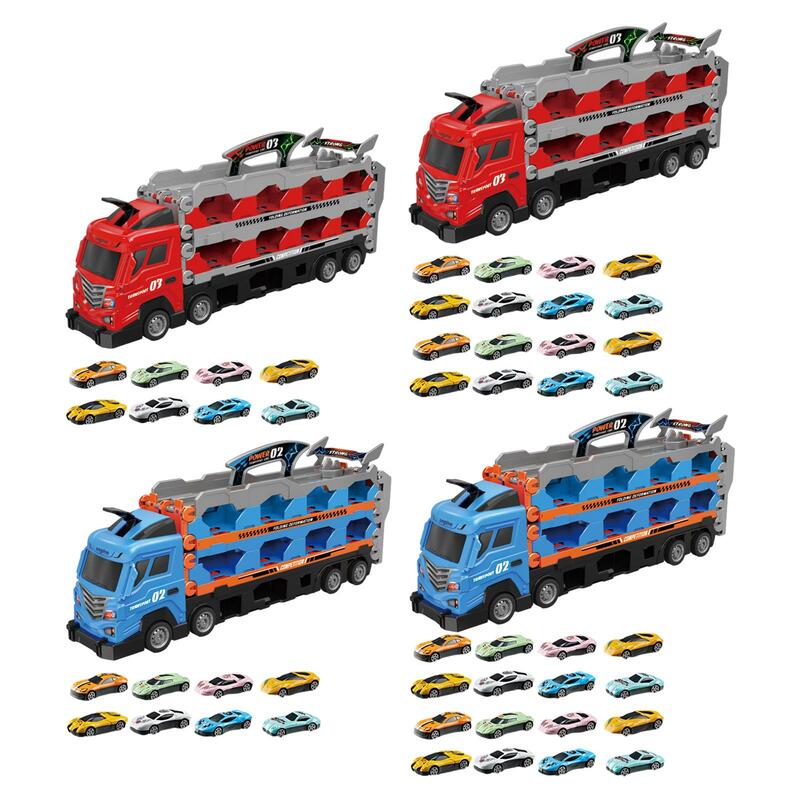 Camion giocattolo grande camion trasportatore Set di giocattoli per bambini di 1 anno bambini