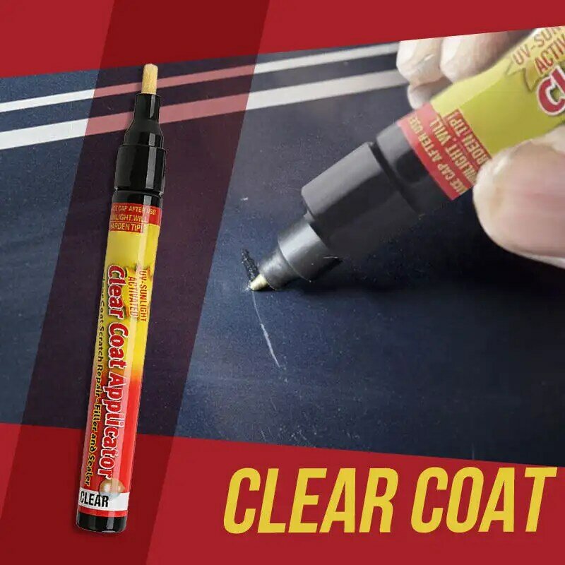 Universal Car Pro remendar Scratch Repair Pen, Aplicador Magic Clear Coat, Corrigir Instantâneo, Removedor de tinta