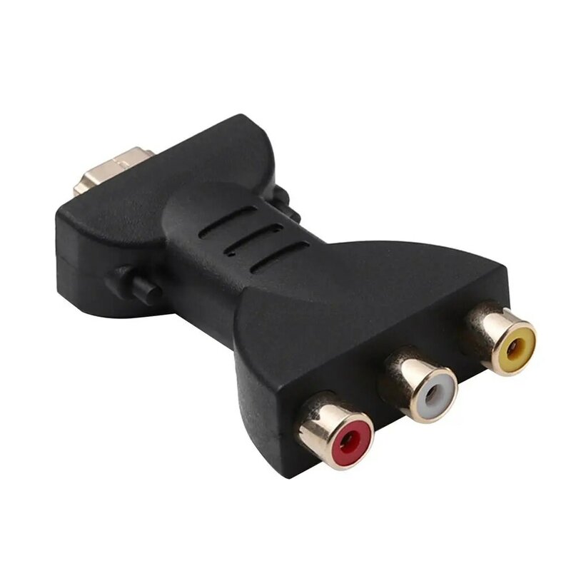 HDMI-compatible to AV Converter 3 RCA Full HD Video 1080P AV Scart Composite Adapter