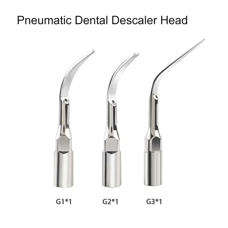 Dental Ultrasonic Air Scaler Handpiece 3 Tips Air Scaling Polishing Tools Teeth Whitening Cleaner,2 Holes