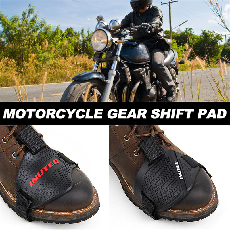Sapatos de proteção para motocicletas para homens e mulheres, Motorbike Gear Shifter, Protetor de Botas de Motocross, Acessórios Unisex
