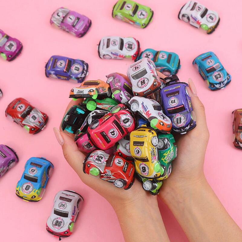Pull Car Battery Plastic Car Model Toys bomboniera Mini simulazione veicolo giocattolo modello per ragazzi e ragazze