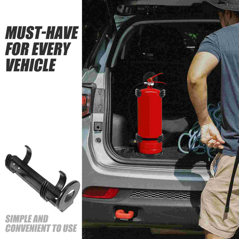 Fire Extinguisher Rack Car Wall Mounted Bracket Holder Storage for Vehicle Mounting
