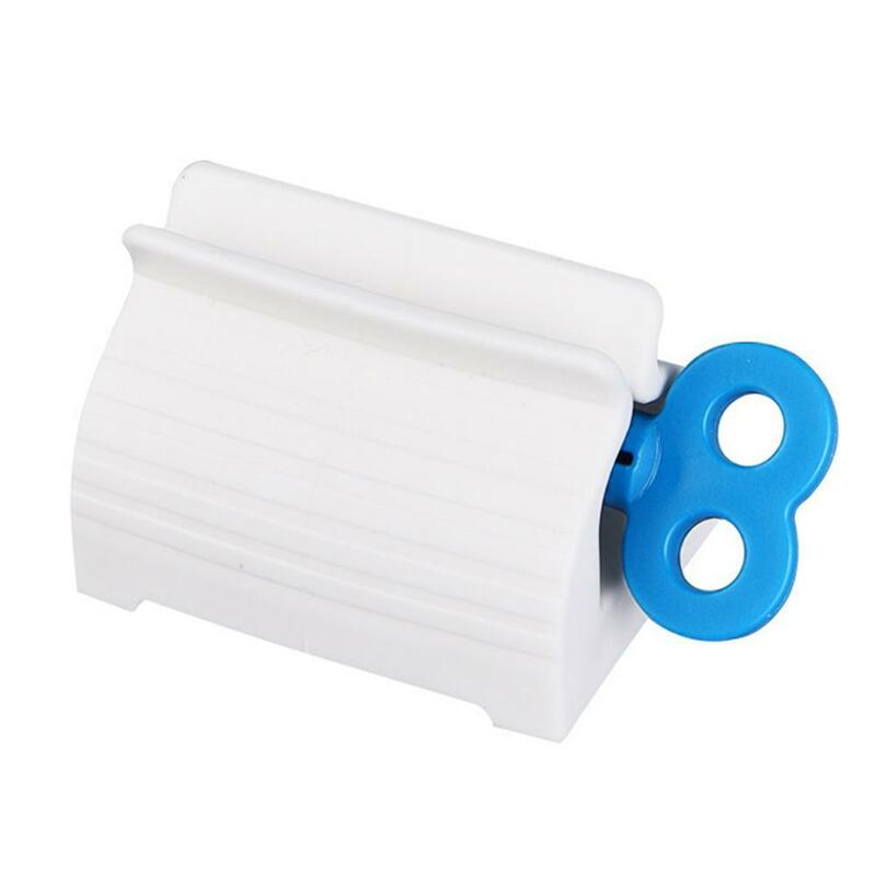 가정용 플라스틱 치약 압착기 튜브, 간편한 디펜서 청소, 거치대 공급 장치, 롤링 치아 욕실 액세서리 X6F5, 1 개