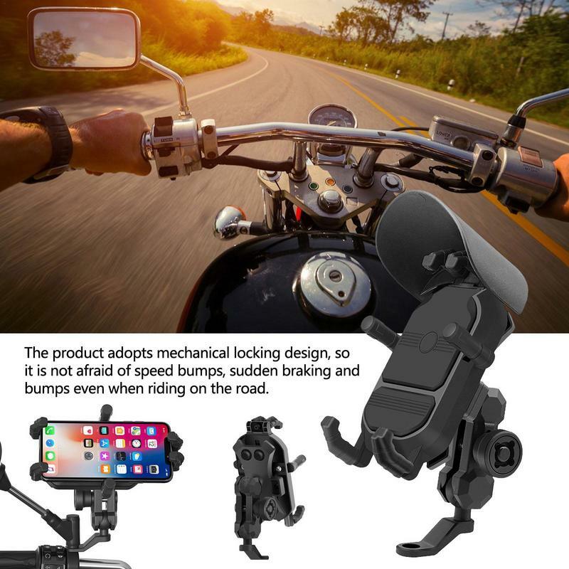 Phone Holder Handlebar Bag Phone Holder Bike Front Frame Phone Bag Waterproof Bicycle Motor Cycling Bag Handy E-Bike Pouch 360