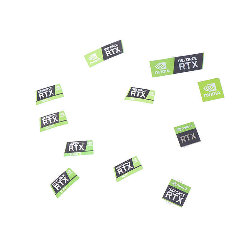 Étiquette de carte graphique pour ordinateur portable RTX, autocollant, 3090TI, 3080TI, 3070, 3060