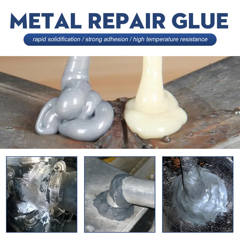 20g/70g /100g Casting Repair Glue Metal Iron Steel Auto Radiator Water Tank Special Leakage Plugging Welding Adhesive