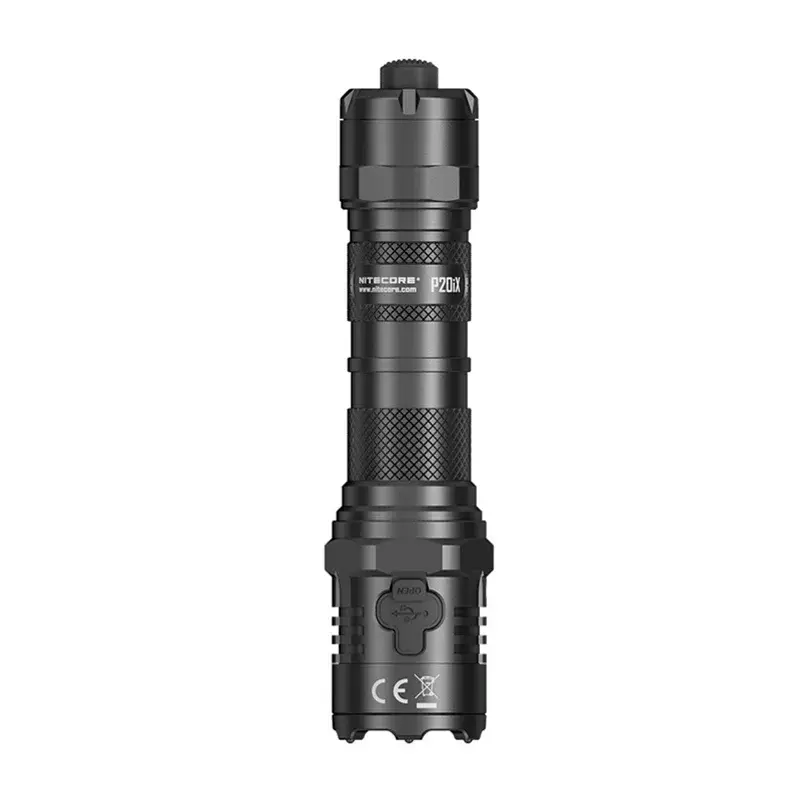 Nitecore P20iX USB-C recarregável lanterna tática 4000 Lumens com NL2150HPi 5000mAh bateria auto-defesa Troch luz
