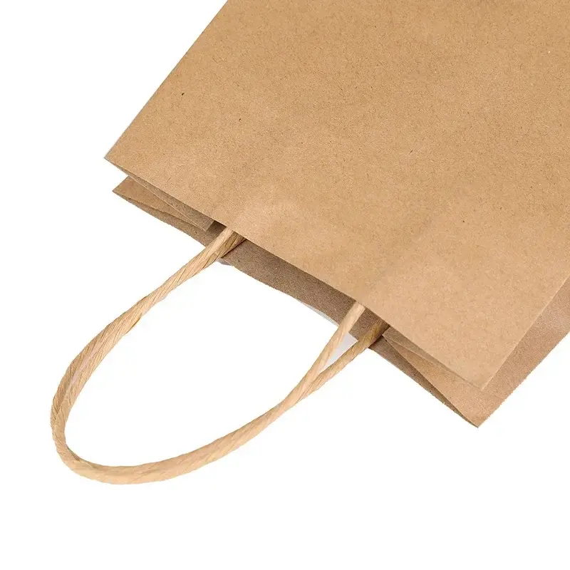 Конфетница, 10 шт., подарочный пакет из крафт-бумаги для конфет, цветные ручные бумажные пакеты, подарок для украшения свадебной вечеринки