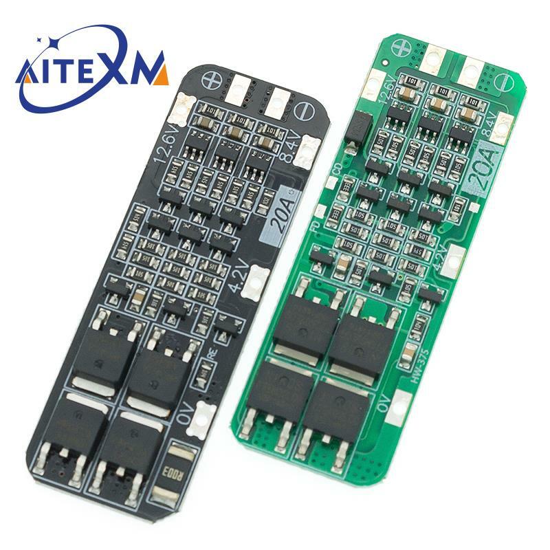 3S 20A Li-ion Lithium Battery 18650 Charger PCB BMS Protection Board 12.6V Cell 59x20x3.4mm Module