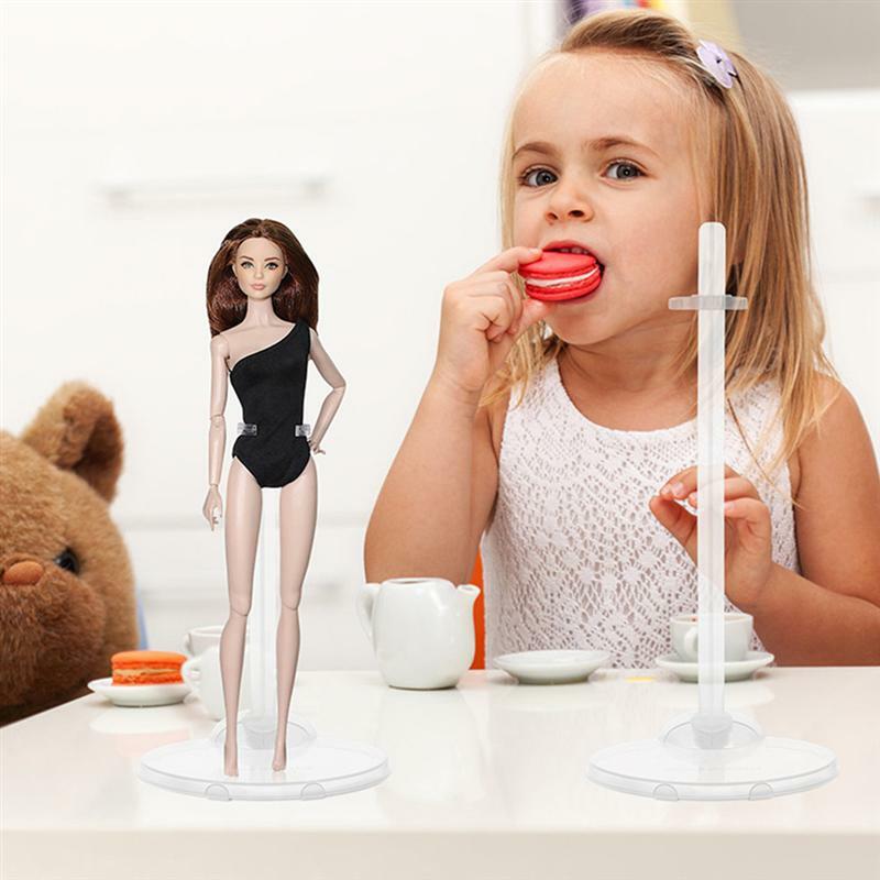 Support de beurre transparent pour poupées, présentoir de jouets, accessoires, 15 pièces