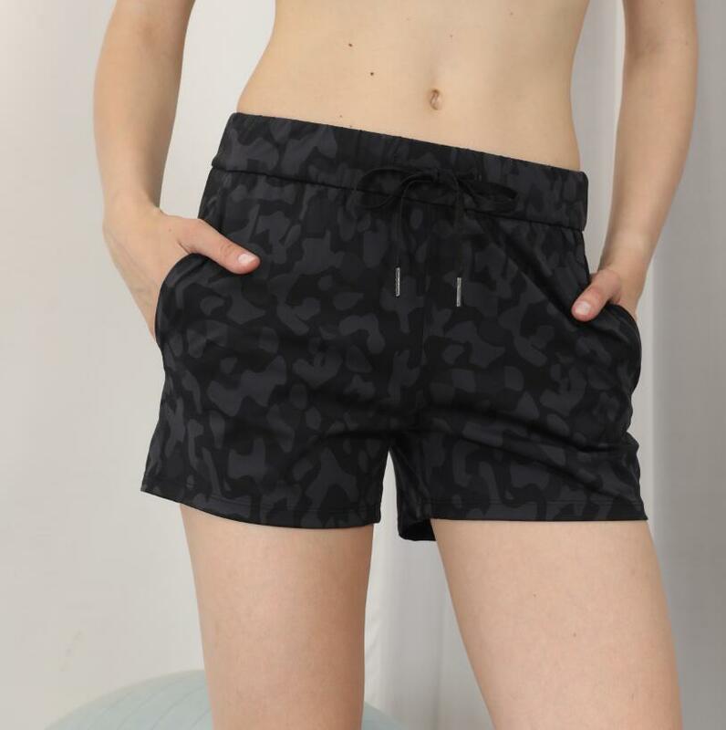 Pantalones cortos informales para mujer, Shorts básicos deportivos, a la moda ropa de calle, novedad de verano