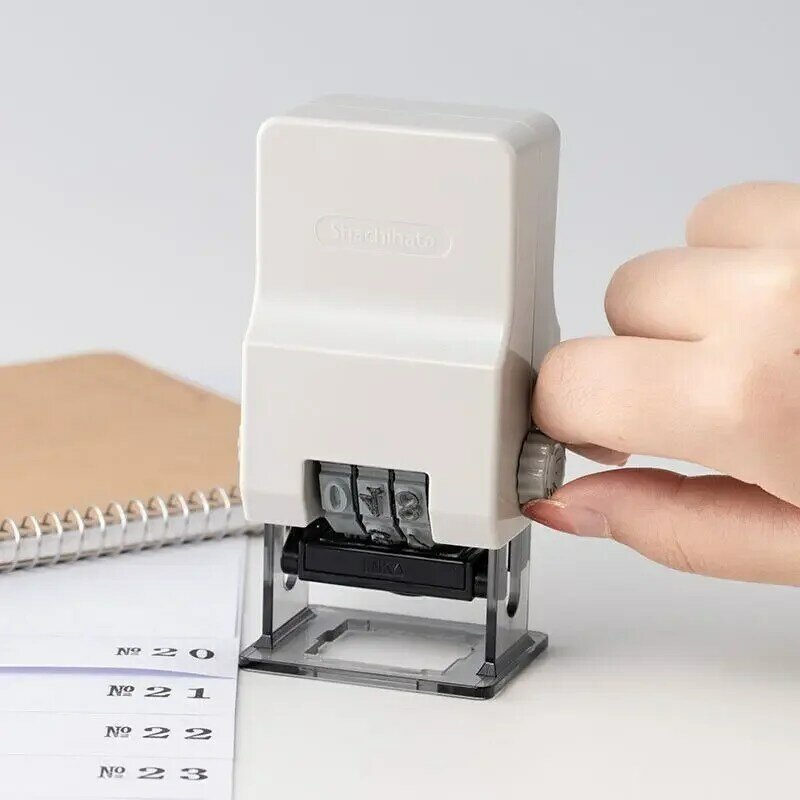 Офисный штамп: полностью автоматический роликовый штамп для принтера с номером страницы
