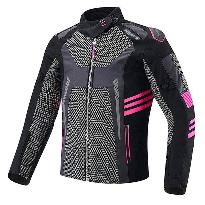 Мотоциклетная куртка с защитой от падения, Всесезонная стильная женская одежда для езды на велосипеде, прочная куртка, повседневный мотоциклетный костюм для гонок