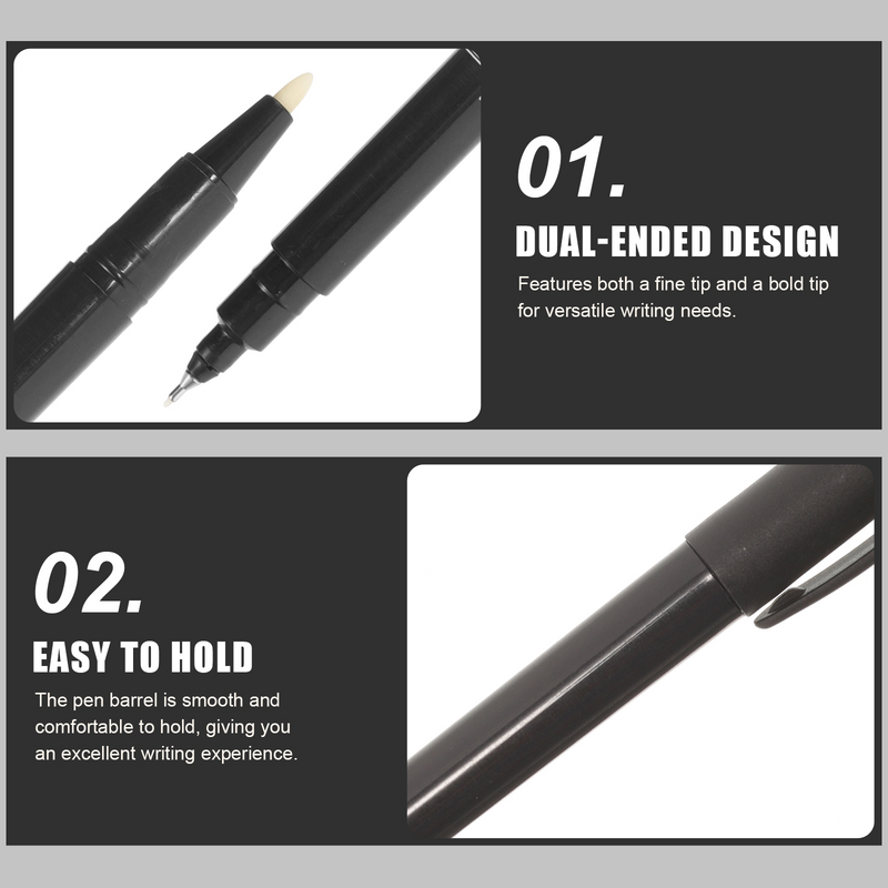 Rotuladores de tinta con lámpara UV, marcador de seguridad con doble extremo Invisible, portátil, para marcar