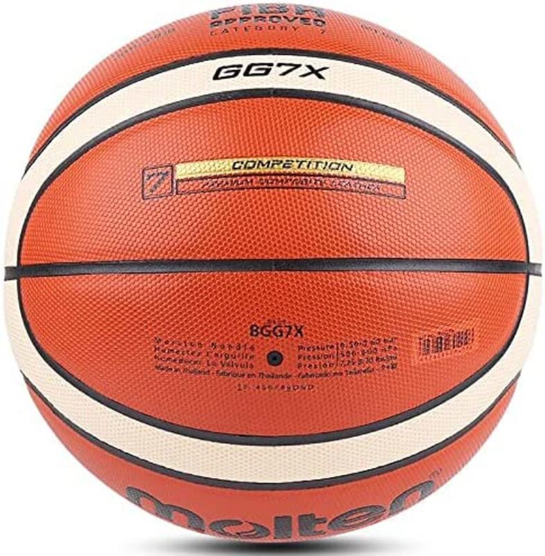 Bola Basket Ukuran 7 Sertifikasi Resmi Bola Basket Standar Kompetisi Bola Basket Latihan Wanita Pria Bola Basket