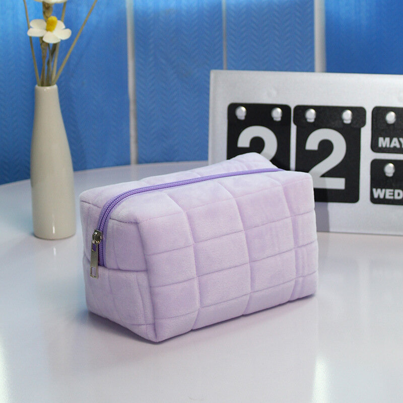 Pillow Pillow Bag Pillow Pen Bag Instagram Japanese High Beauty Women's Large Capacity Storage Stationery Box