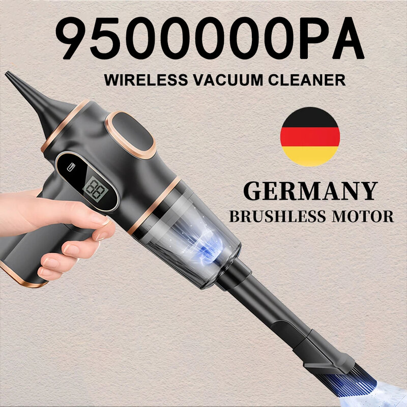 9500000Pa 5 in1 Wireless Vacuum Cleaner NEW Original  Automobile Portable Robot Vacuum Cleaner Handheld For Car Home Appliances
