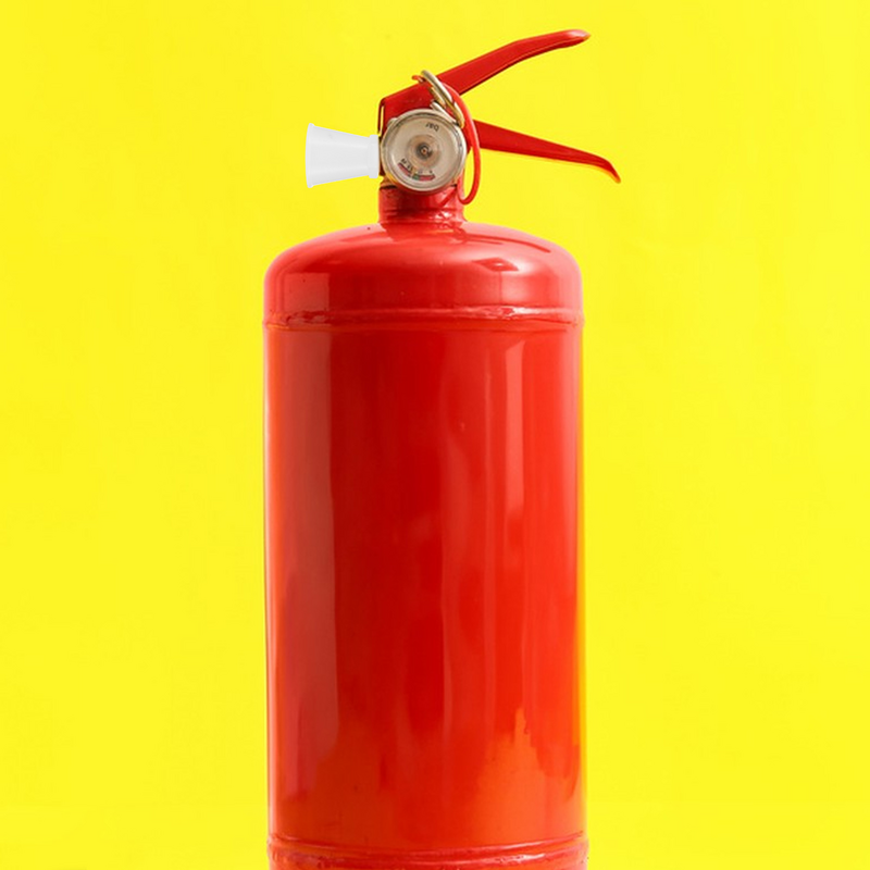 Boquillas de boca ancha para extintor de incendios, accesorios de repuesto de plástico para manguera portátil, 6 piezas
