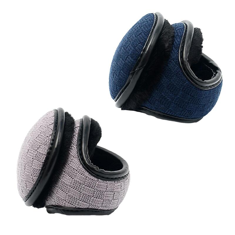 Winter Ear Warmers Folded Comfortable Windproof Earmuffs Portable Ear Muffs