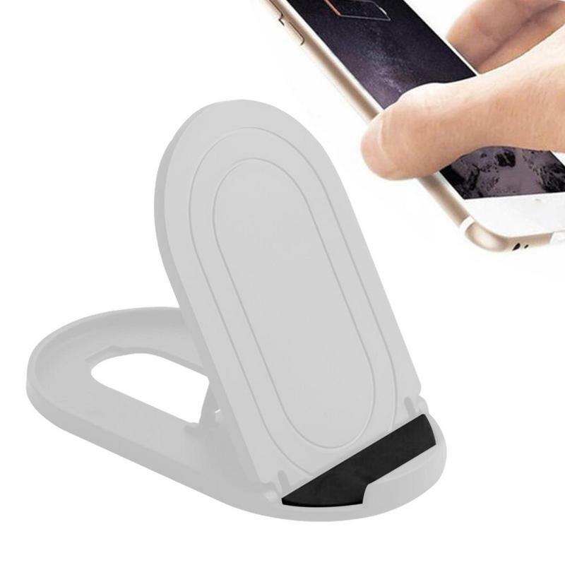 Pemegang ponsel lipat, dudukan telepon genggam portabel dapat disesuaikan untuk meja Universal