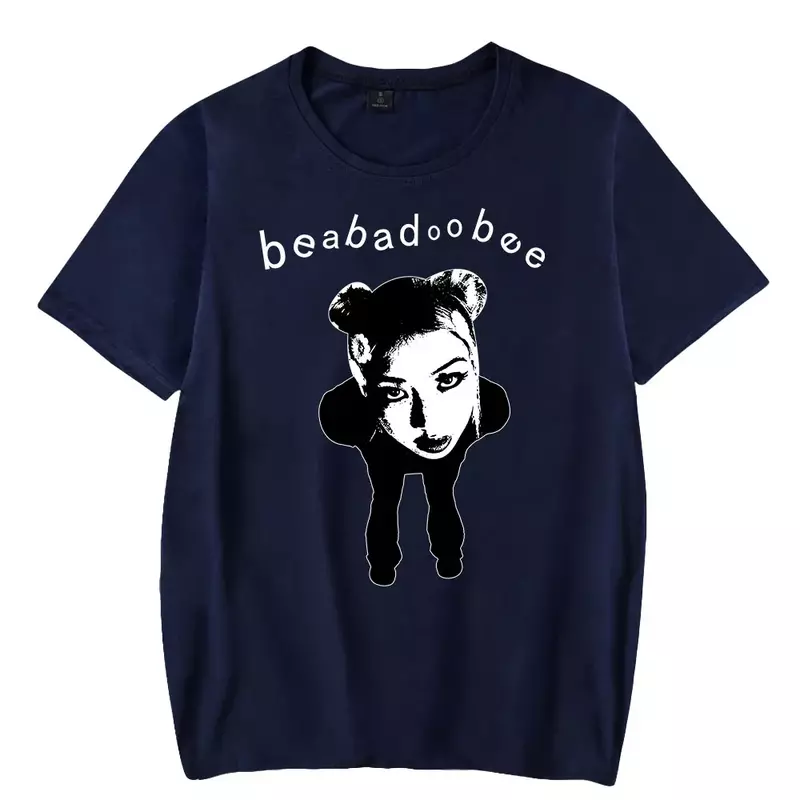 Beabadoobee Beatopia Eropa 2023 tur Merch kaus cetak uniseks kasual gaya HipHop kaus lengan pendek Streetwear