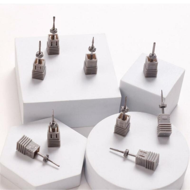 in 1 Tapered Safety Carbide Nail Drill Bits Milling Cutter With Cut Drills Carbide For Manicure Remove Gel Nails Accessories